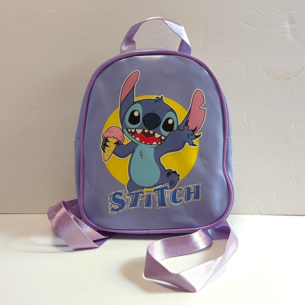 NEW Disney Stitch mini backpack light purple